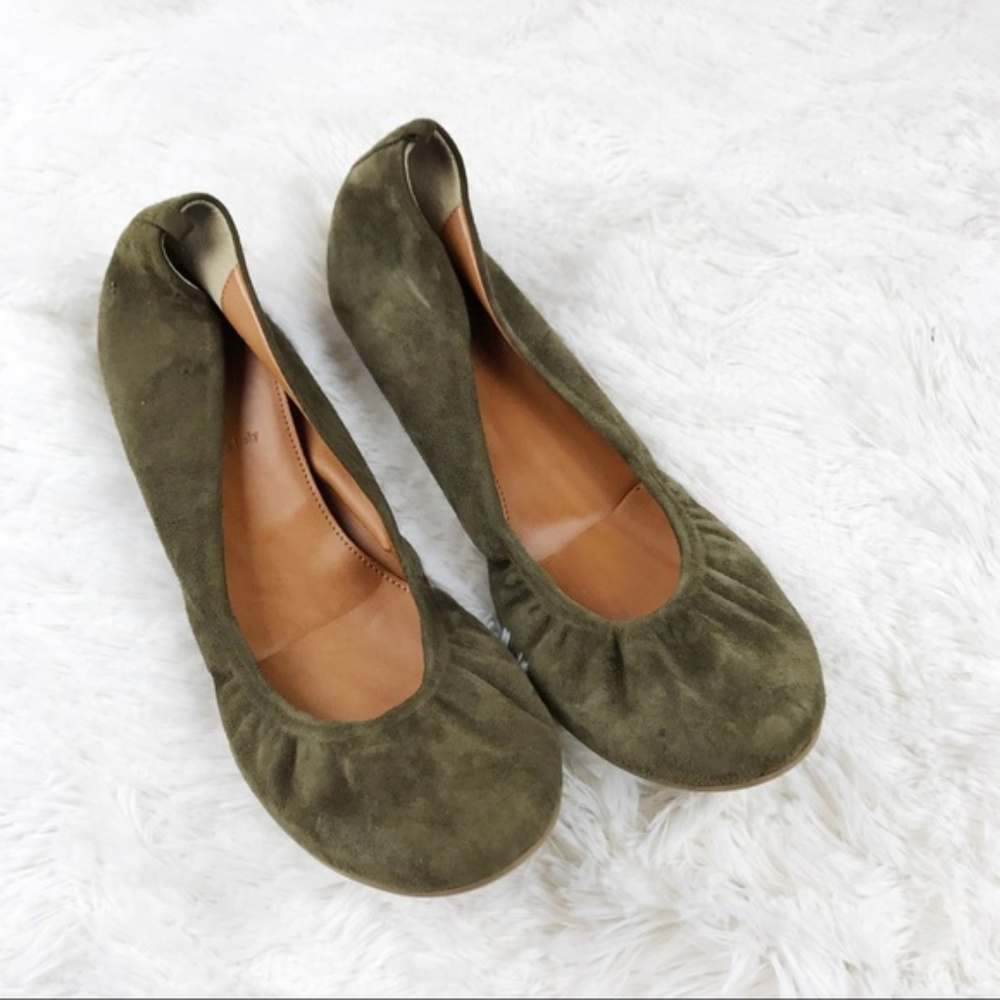 Jcrew Cece Suede Flats